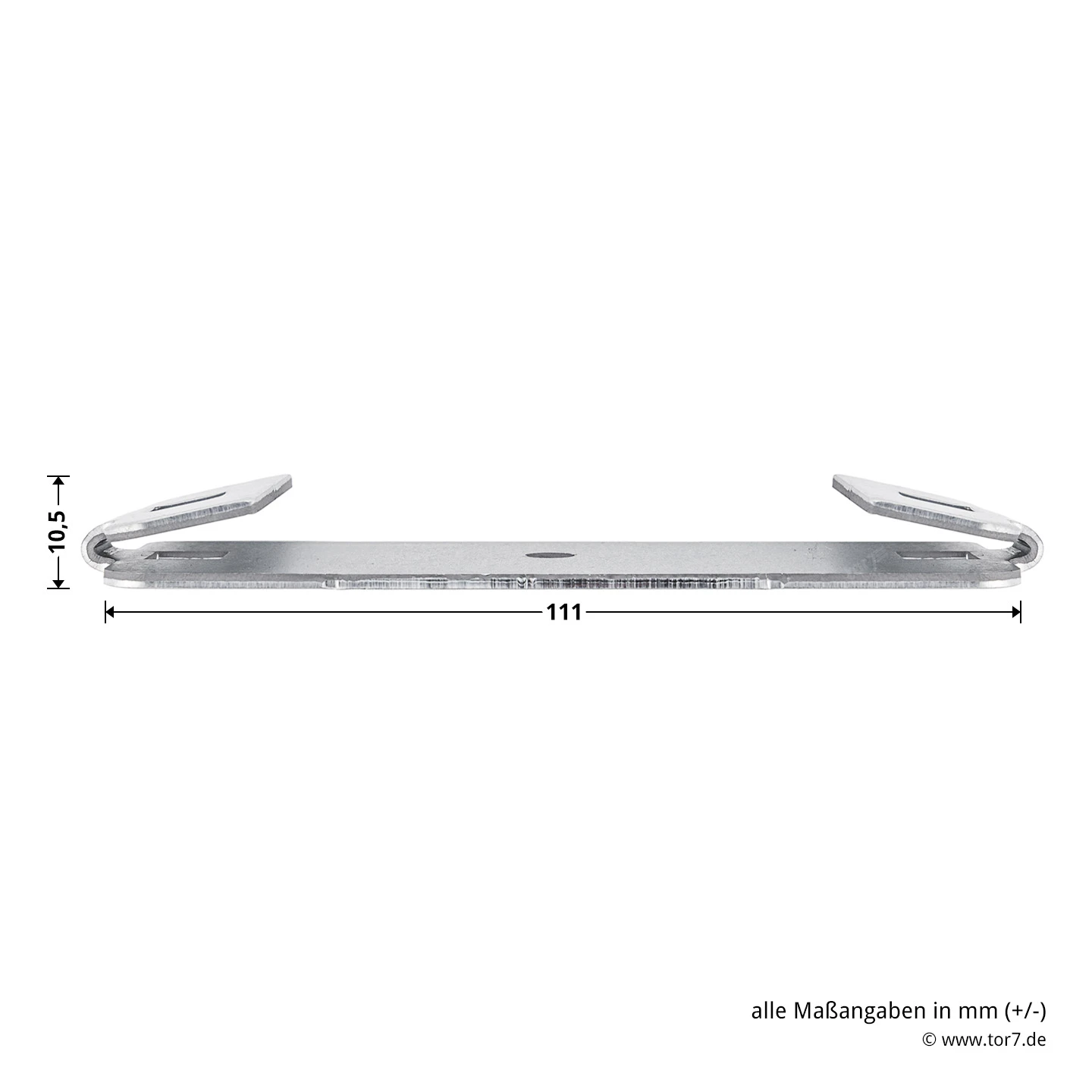 Hörmann Grundplatte zur Befestigung der Schienenabhängung Hörmann Grundplatte Zur Befestigung Der Schienenabhängung -Türzubehör Geschäft 30040233a hoermann grundplatte zur befestigung der schienenabhaengung masse