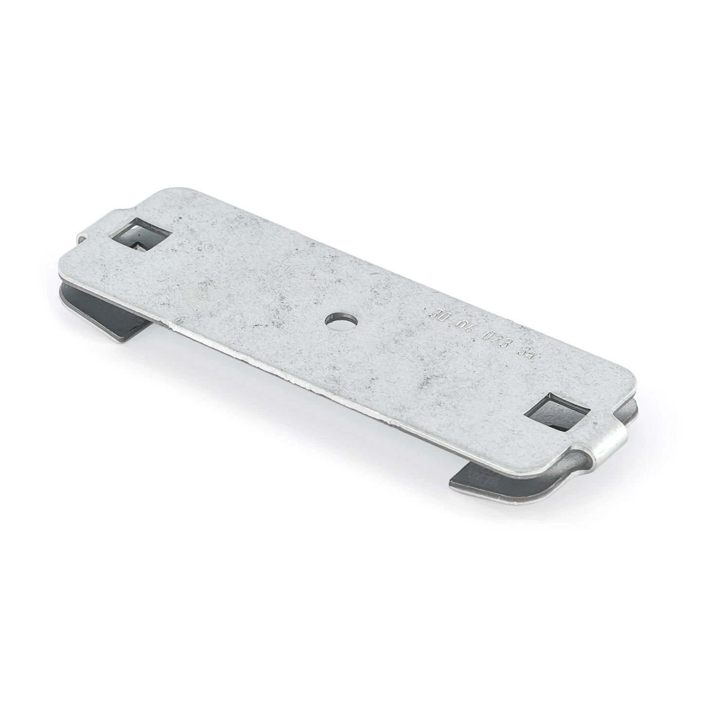 Hörmann Grundplatte zur Befestigung der Schienenabhängung Hörmann Grundplatte Zur Befestigung Der Schienenabhängung -Türzubehör Geschäft 30040233a hoermann grundplatte zur befestigung der schienenabhaengung rueckseite