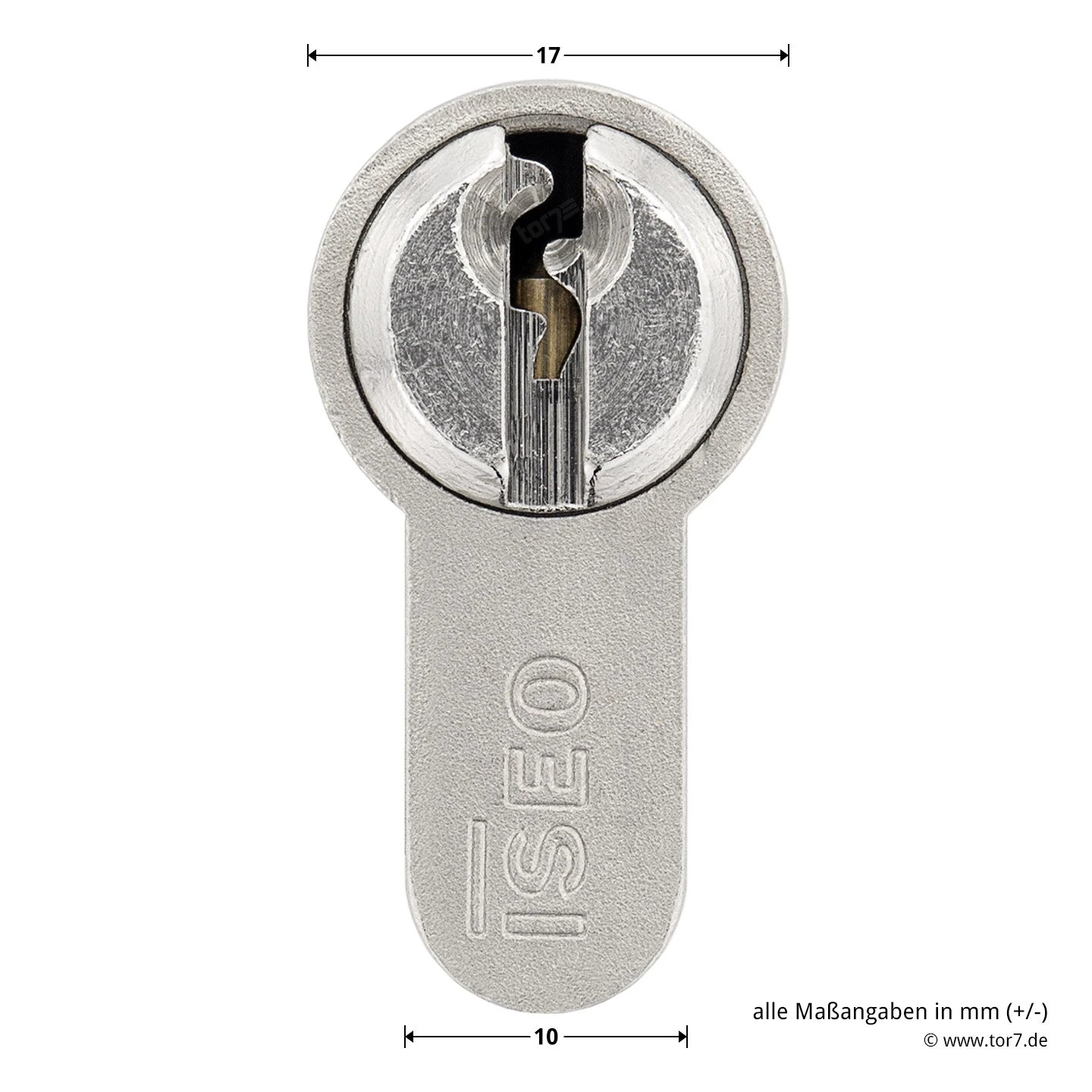 Hörmann Profil-Halbzylinder, 45,5 + 10 mm, links, TS 16 Hörmann Profil-Halbzylinder, 45,5 + 10 Mm, Links, TS 16 -Türzubehör Geschäft 3014860 hoermann profil halbzylinder 45 5 10 mm links ts 16 zylinder masse