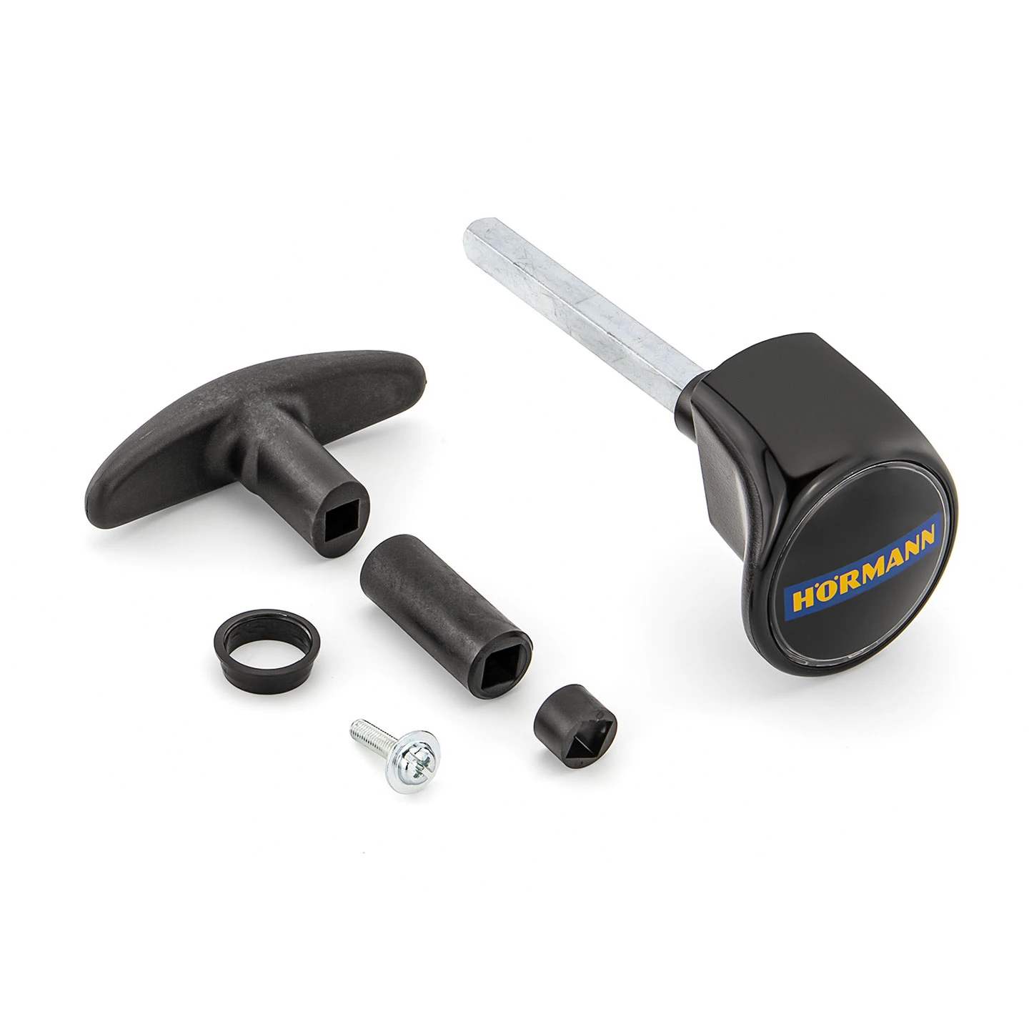 Hörmann Torgriffgarnitur schwarz, Stiftlänge 113 mm, TS 42 Hörmann Torgriffgarnitur Schwarz, Stiftlänge 113 Mm, TS 42 -Türzubehör Geschäft 3024970 hoermann torgriffgarnitur schwarz stiftlaenge 113 mm ts 42