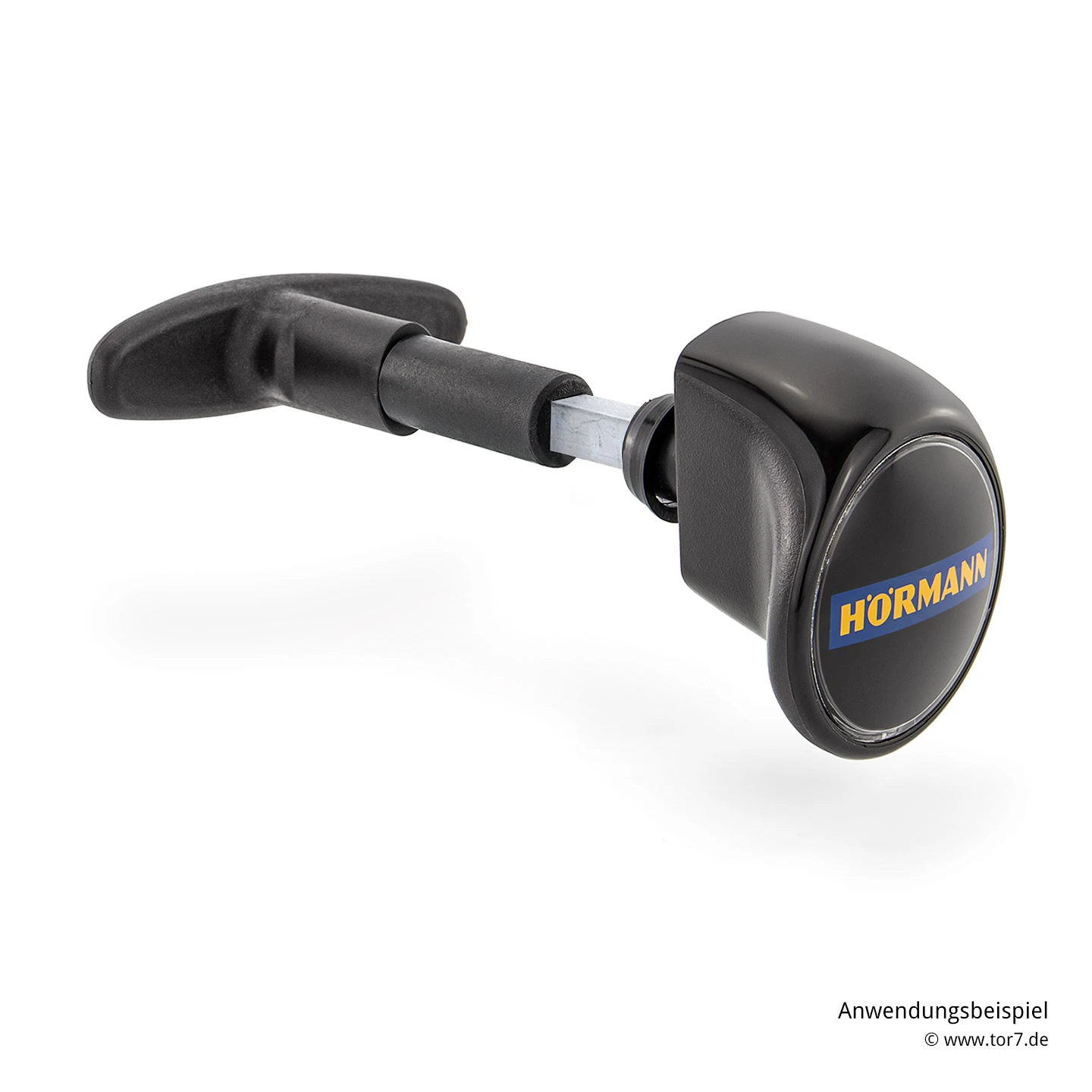 Hörmann Torgriffgarnitur schwarz, Stiftlänge 113 mm, TS 42 Hörmann Torgriffgarnitur Schwarz, Stiftlänge 113 Mm, TS 42 -Türzubehör Geschäft 3024970 hoermann torgriffgarnitur schwarz stiftlaenge 113mm ts42 anwendungsbeispiel