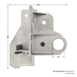 Hörmann Aufsetzstück, Beschlagsart N, Rechts -Türzubehör Geschäft 3027694 hoermann aufsetzstueck beschlagsart n rechts bemassung 2