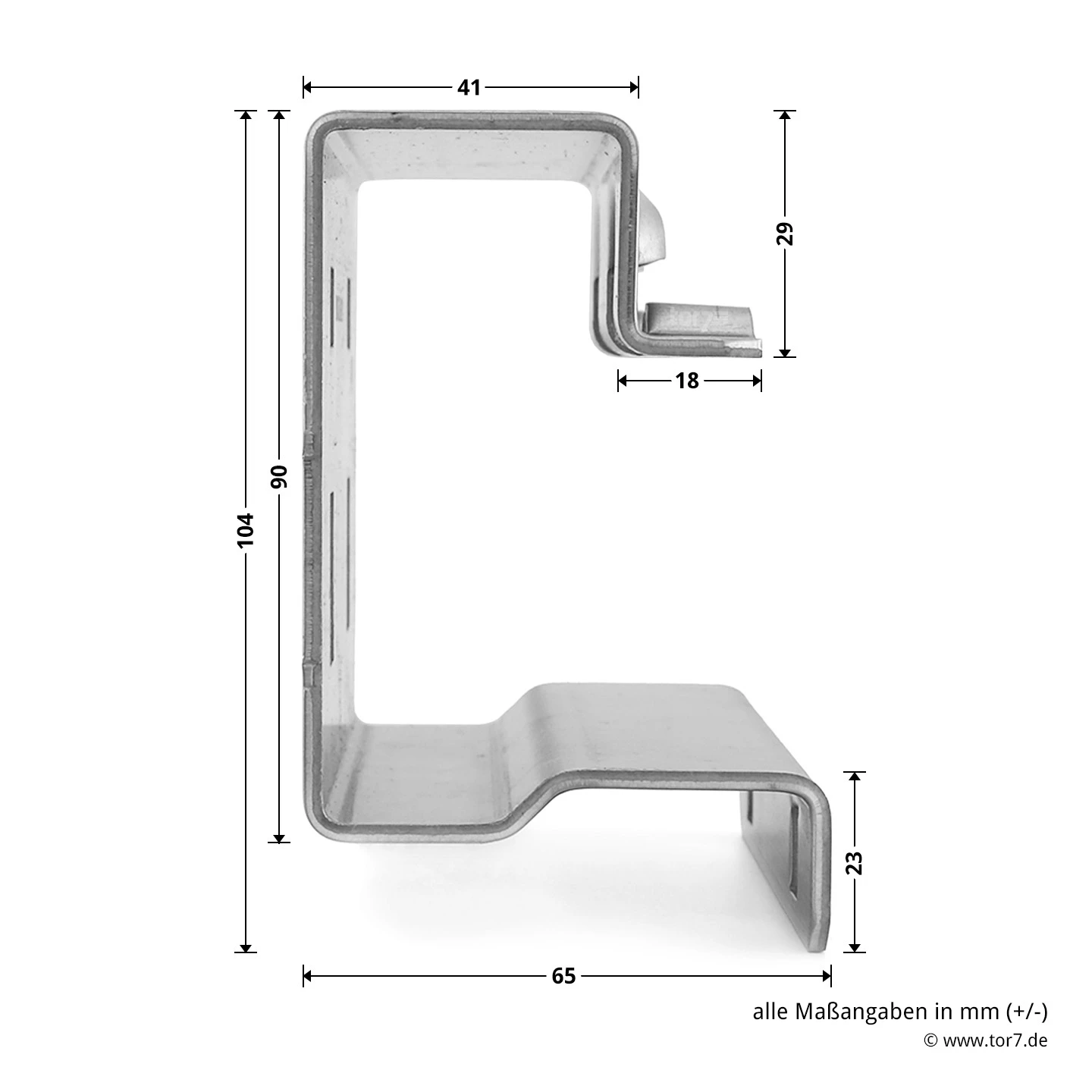 Hörmann Federstopperkonsole Hörmann Federstopperkonsole -Türzubehör Geschäft 3073628 hoermann federstopperkonsole seitenmasse