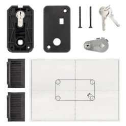 Hörmann Schloss PZ, TS 42,5 Mm Inkl. Zylinder -Türzubehör Geschäft 3088641 hoermann schloss pz ts 425 mm inkl zylinder montageskizze