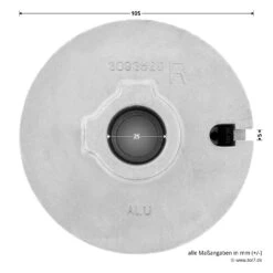 Hörmann Seiltrommel, Beschlag N, L, Rechts, Baureihe 20/30 -Türzubehör Geschäft 3093538 hoermann seiltrommel rechts fuer garagen sektionaltore br 30 masse durchfuehrung aussen