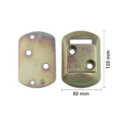 Hörmann Auflaufbock Als Bodenanschlag Für Drehtore -Türzubehör Geschäft 436234 hoermann auflaufbock als bodenanschlag fuer drehtore masse oben