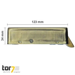 Hörmann Elektroschloss 24 V Als Pfeilerverriegelung Für Drehtore -Türzubehör Geschäft 436248 hoermann elektroschloss pfeilerverriegelung seitenansicht