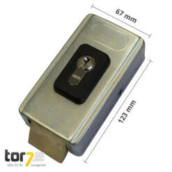 Hörmann Elektroschloss 24 V Als Pfeilerverriegelung Für Drehtore -Türzubehör Geschäft 436248 hoermann elektroschloss pfeilerverriegelung vorderansicht