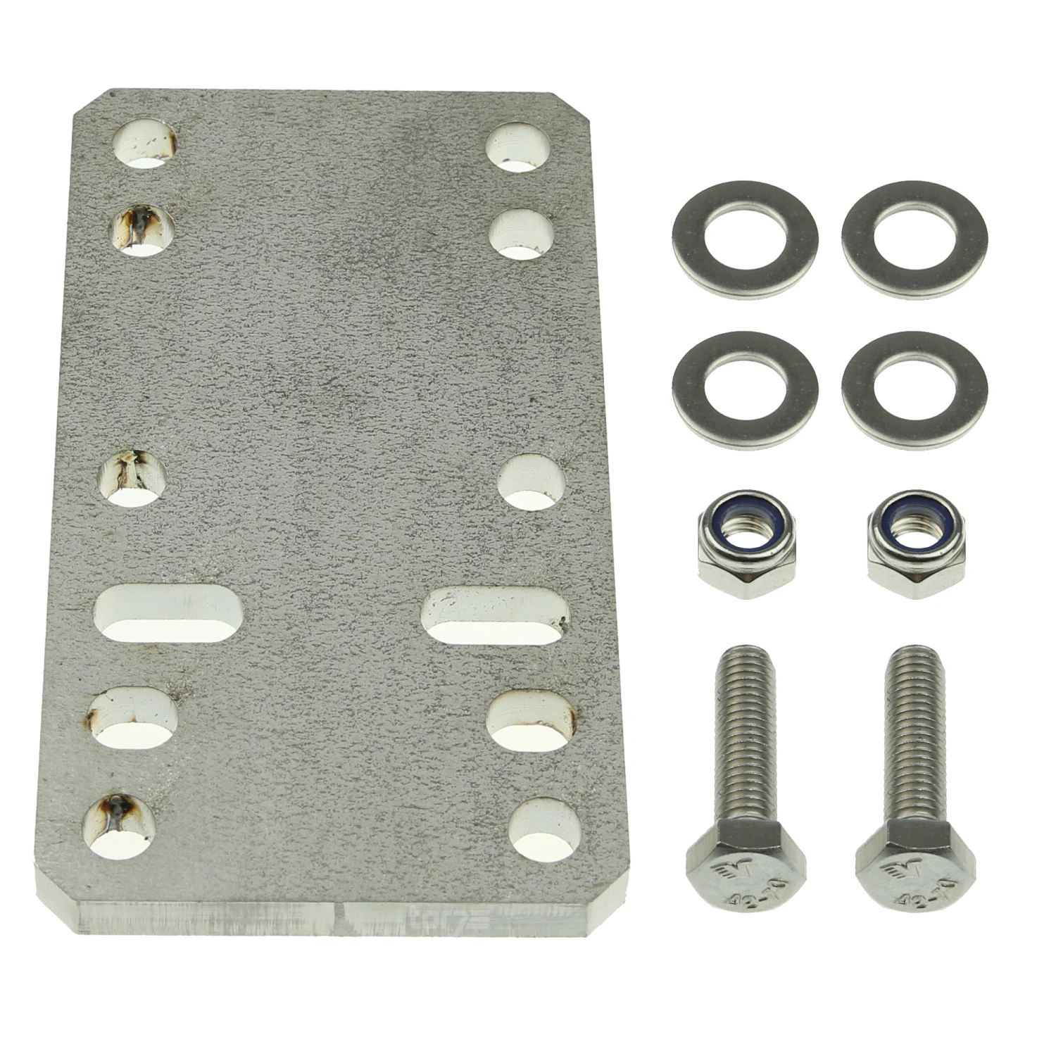 Hörmann Verlängerungsplatte VP 1, Edelstahl, für RotaMatic Hörmann Verlängerungsplatte VP 1, Edelstahl, Für RotaMatic -Türzubehör Geschäft 436384 hoermann verlaengerungsplatte vp 1 edelstahl fuer rotamatic