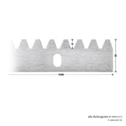 Hörmann Stahl-Zahnstange Für Schiebetorantriebe -Türzubehör Geschäft 436444 hoermann stahl zahnstange fuer schiebetorantriebe bemassung