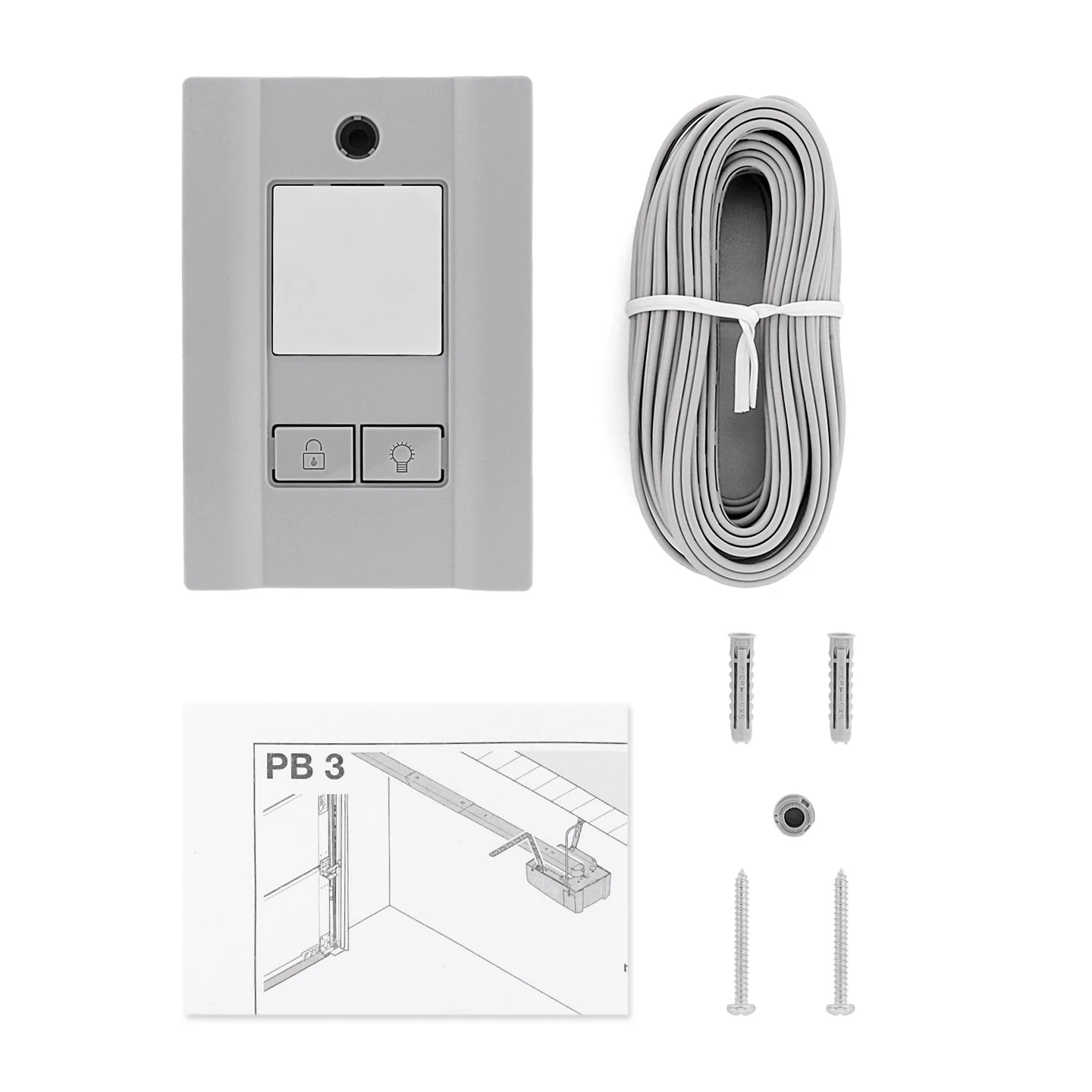 Hörmann Innentaster EcoStar PB 3 Hörmann Innentaster EcoStar PB 3 -Türzubehör Geschäft 436452 hoerman innentaster ecostar pb 3 lieferumfang