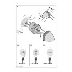 Hörmann LED Signalleuchte SLK Gelb 24 V Piezo -Türzubehör Geschäft 436518 hoermann led signalleuchte slk gelb 24 v piezo anleitung