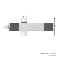 Hörmann 3-Kanal-Empfänger HEI 3, BiSecur -Türzubehör Geschäft 436720 hoermann 3 kanal empfaenger hei 3 bisecur halterung masse