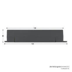 Hörmann 3-Kanal-Empfänger HE 3, BiSecur 6 Hörmann 3-Kanal-Empfänger HE 3, BiSecur -Türzubehör Geschäft 436721 hoermann 3 kanal empfaenger he 3 bisecur hoehe laenge