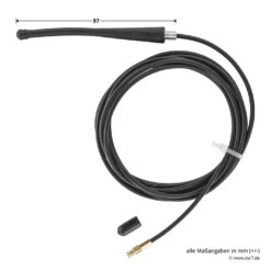 Hörmann Externe Antenne Für Empfänger HER 2, BiSecur -Türzubehör Geschäft 436969 hoermann externe antenne fuer empfaengerher 2 bisecur masse