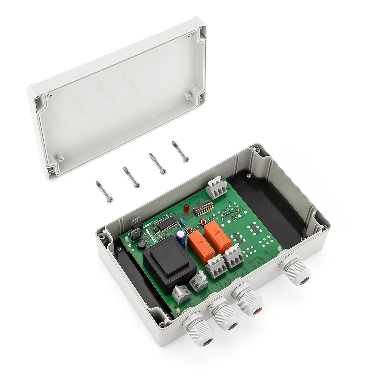 Hörmann 2-Kanal-Relais-Empfänger HER 2, 40 MHz Hörmann 2-Kanal-Relais-Empfänger HER 2, 40 MHz -Türzubehör Geschäft 437070 hoermann 2 kanal relais empfaenger her 2 40 mhz auswerteeinheit geoeffnet