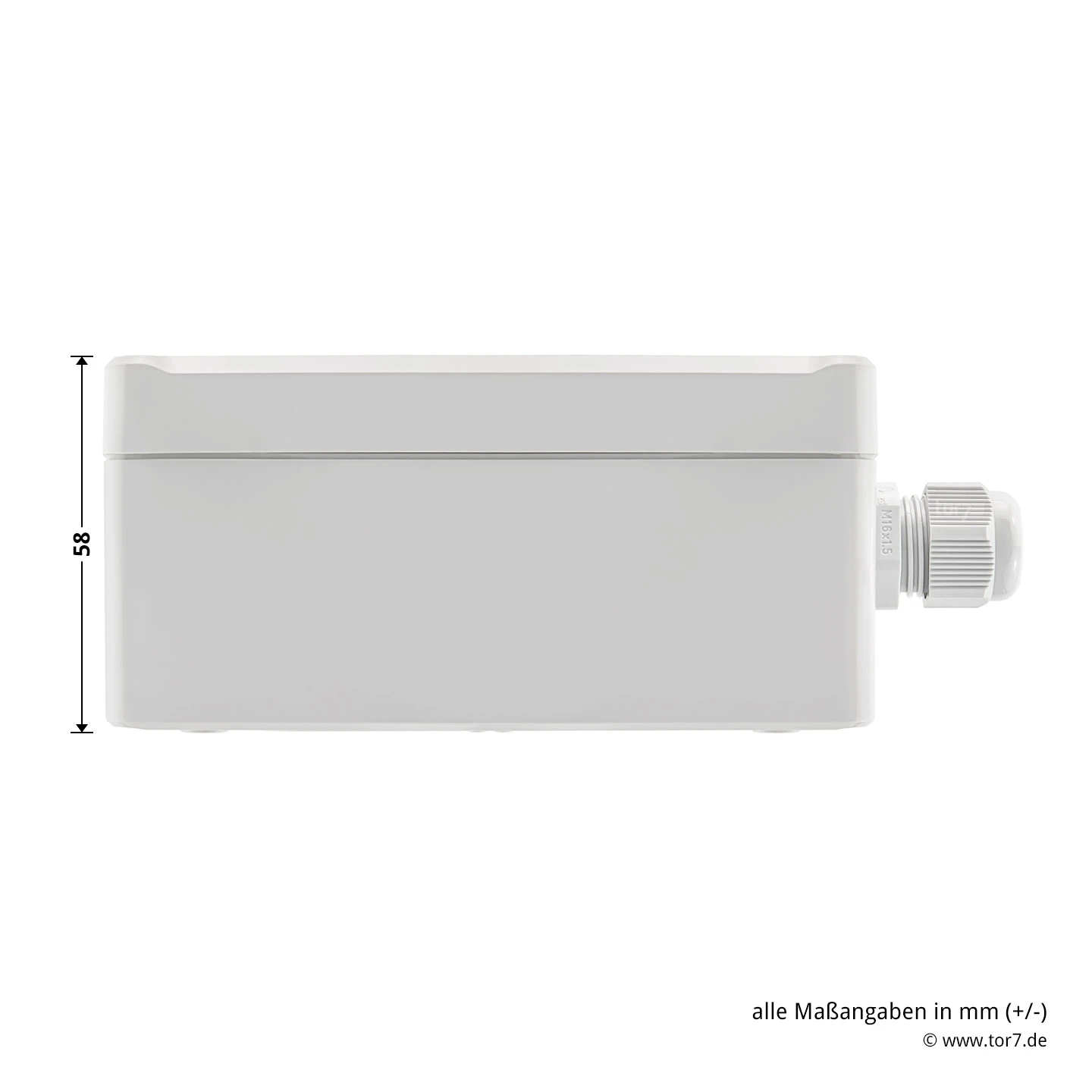 Hörmann 2-Kanal-Relais-Empfänger HER 2, 40 MHz Hörmann 2-Kanal-Relais-Empfänger HER 2, 40 MHz -Türzubehör Geschäft 437070 hoermann 2 kanal relais empfaenger her 2 40 mhz bemassung auswerteinheit seite