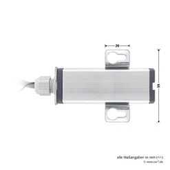 Hörmann 2-Kanal-Relais-Empfänger HER 2, 40 MHz 10 Hörmann 2-Kanal-Relais-Empfänger HER 2, 40 MHz -Türzubehör Geschäft 437070 hoermann 2 kanal relais empfaenger her 2 40 mhz bemassung empfaenger seite