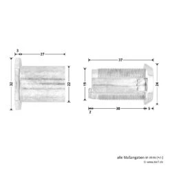 Hörmann Notentriegelungsschloss NET 5 -Türzubehör Geschäft 437190 hoermann notentriegelungsschloss net 5 umfang