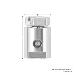 Hörmann Notentriegelung NET 7 6 Hörmann Notentriegelung NET 7 -Türzubehör Geschäft 437256 hoermann notentriegelung net 7 detailansicht masse schraube