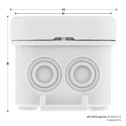 Hörmann 2-Kanal-Relais-Empfänger HET 24, 868 MHz 11 Hörmann 2-Kanal-Relais-Empfänger HET 24, 868 MHz -Türzubehör Geschäft 437517 hoermann 2 kanal relais empfaenger het24 868 mhz breite hoehe