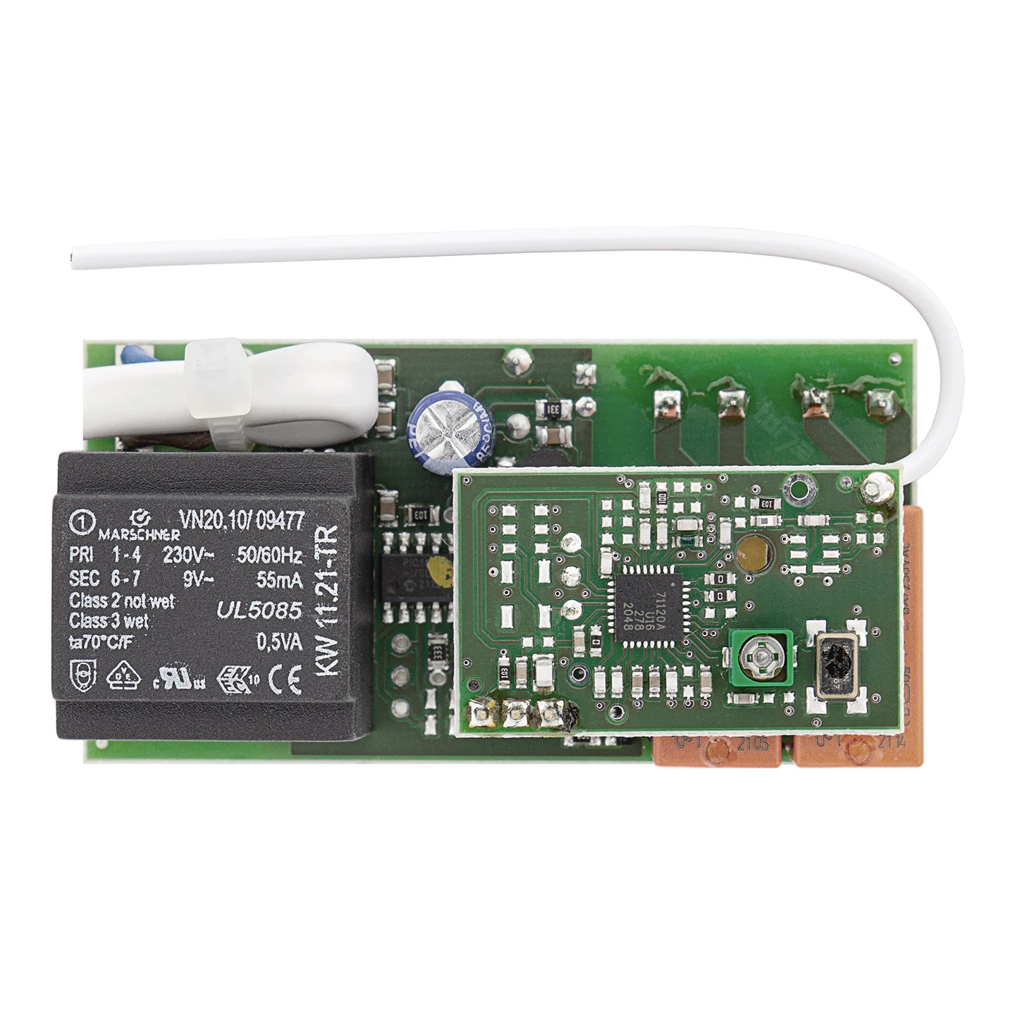 Hörmann 2-Kanal-Relais-Empfänger HES 2, 868 MHz, Funktion Ein und Aus Hörmann 2-Kanal-Relais-Empfänger HES 2, 868 MHz, Funktion Ein Und Aus -Türzubehör Geschäft 437539 hoermann 2 kanal relais empfaenger hes 2 868 mhz funktion ein und aus platine unterseite