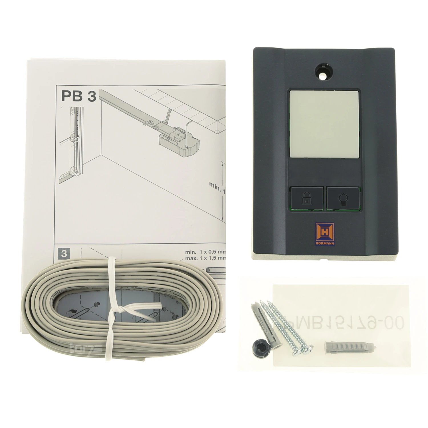 Hörmann Innentaster PB 3 Hörmann Innentaster PB 3 -Türzubehör Geschäft 437679 hoermann innentaster pb 3 lieferumfang