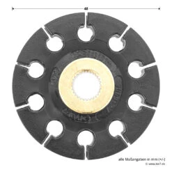 Hörmann Antriebsscheibe Für Führungsschiene FS 10 Und FS 2 4 Hörmann Antriebsscheibe Für Führungsschiene FS 10 Und FS 2 -Türzubehör Geschäft 438108 hoermann antriebsscheibe fuer fuehrungsschiene fs 10 und fs 2 durchmesser