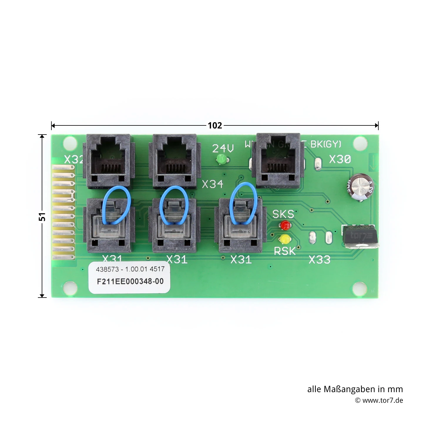 Hörmann Anschlusseinheit S4, Platine SKS Hörmann Anschlusseinheit S4, Platine SKS -Türzubehör Geschäft 438573 hoermann anschlusseinheit s4 platine sks norm masse
