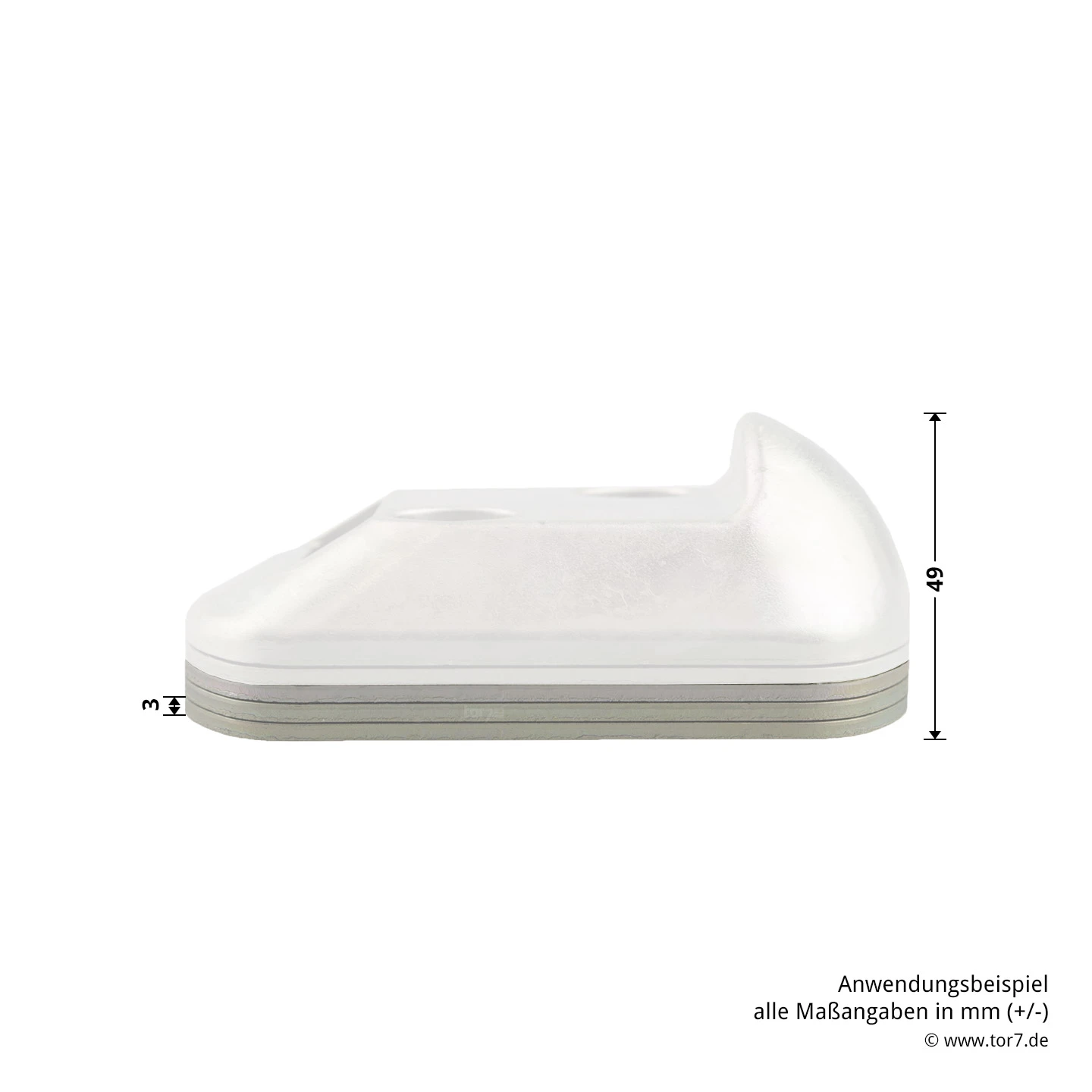 Hörmann Unterlegplatten-Set für Auflaufbock Hörmann Unterlegplatten-Set Für Auflaufbock -Türzubehör Geschäft 438774 hoermann unterlegplatten set fuer auflaufbock anwendung