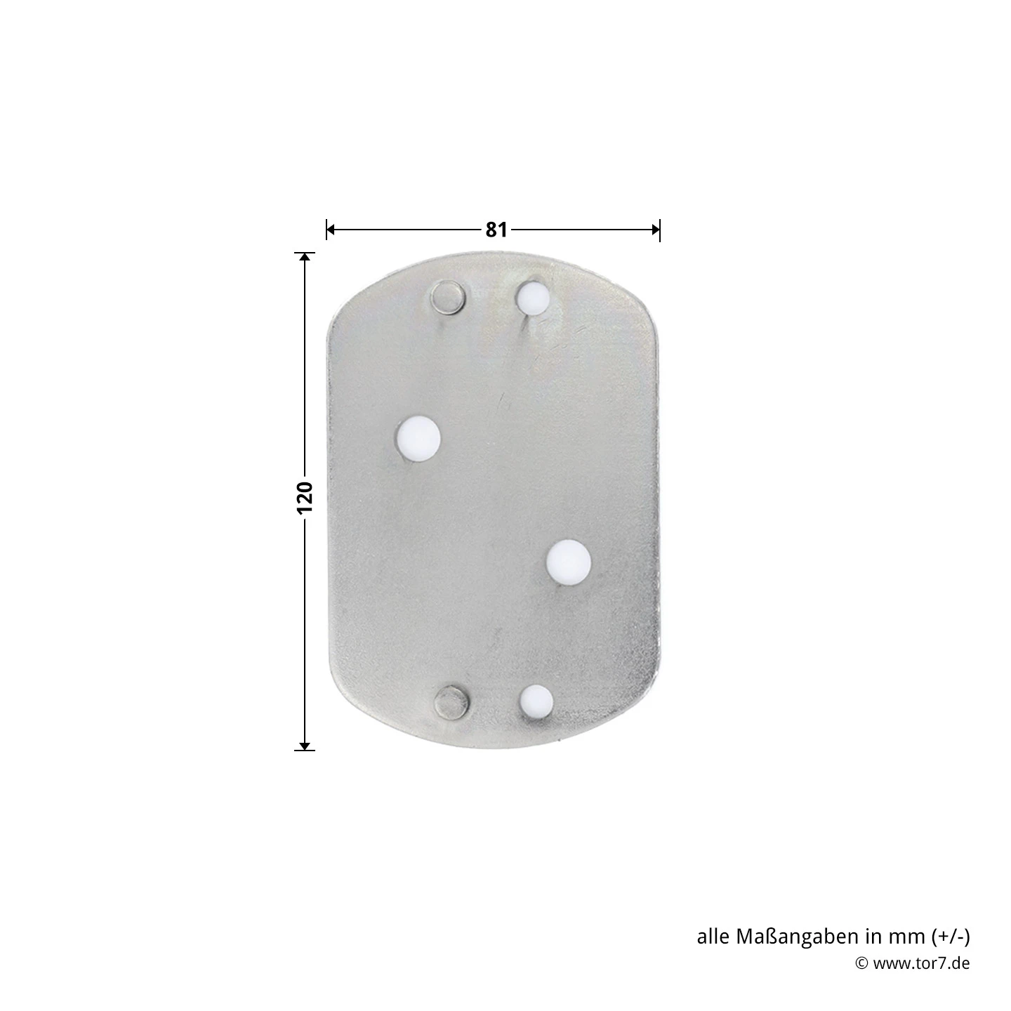 Hörmann Unterlegplatten-Set für Auflaufbock Hörmann Unterlegplatten-Set Für Auflaufbock -Türzubehör Geschäft 438774 hoermann unterlegplatten set fuer auflaufbock masse