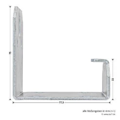 Hörmann Halterung Für Wechselakku WA 24 V Für ProMatic Akku -Türzubehör Geschäft 438953 hoermann halterung fuer wechselakku wa 24 masse