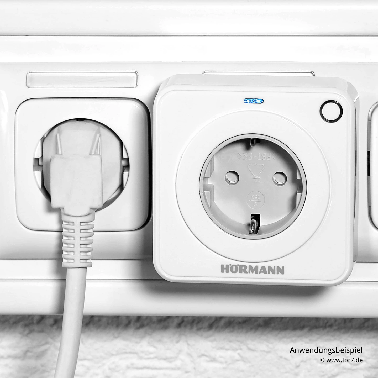 Hörmann Funk-Empfänger-Steckdose FES 1-1, BiSecur Hörmann Funk-Empfänger-Steckdose FES 1-1, BiSecur -Türzubehör Geschäft 439746 hoermann funk empfaenger steckdose fes 1 1 bisecur anwendungsbeispiel