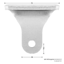 Hörmann Torwinkel VersaMatic 4 Hörmann Torwinkel VersaMatic -Türzubehör Geschäft 439984 hoermann torwinkel versamatic masse bild 1