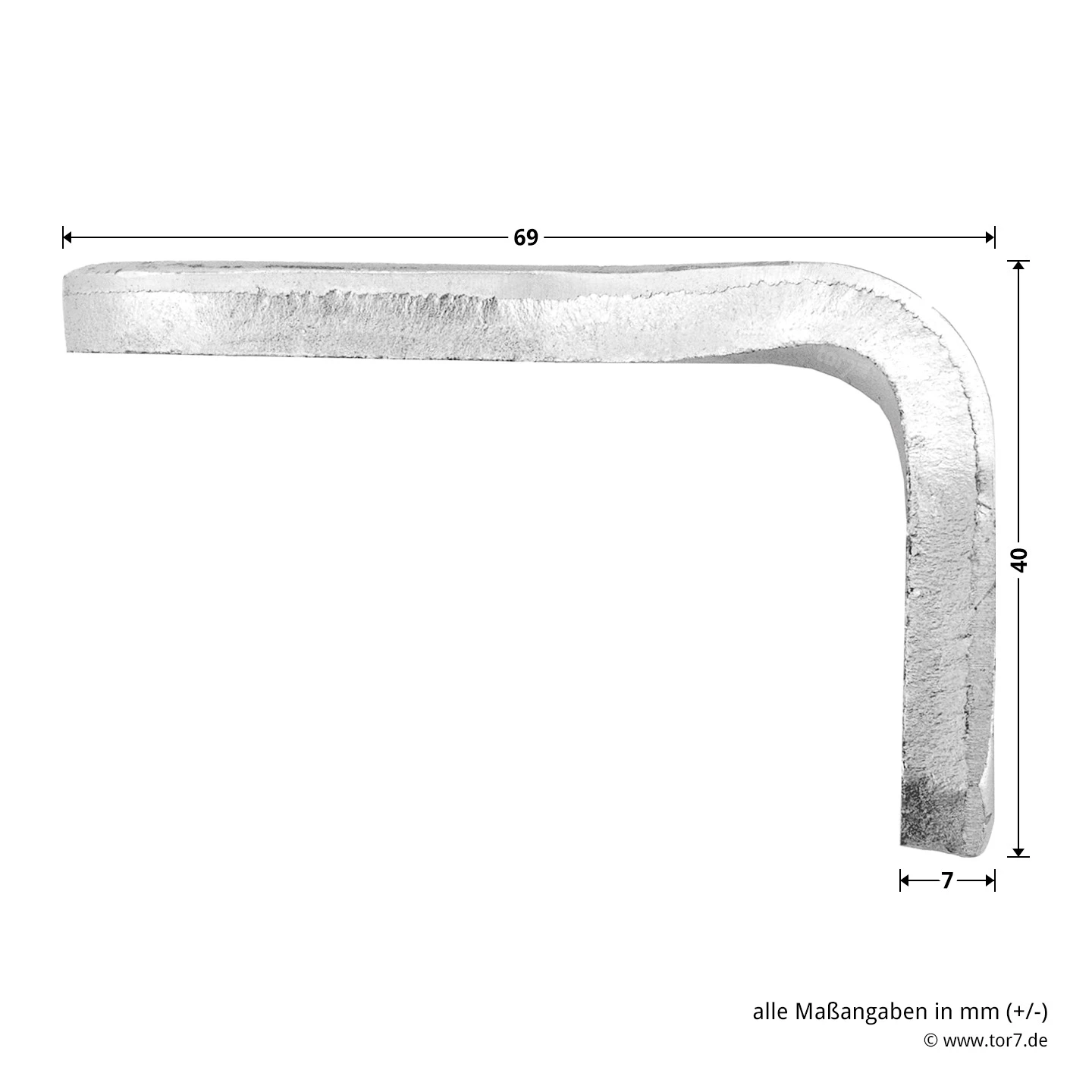 Hörmann Torwinkel VersaMatic Hörmann Torwinkel VersaMatic -Türzubehör Geschäft 439984 hoermann torwinkel versamatic masse bild 3