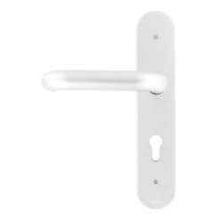 Hörmann FS Panikgarnitur D110 Langschild PZ ES2, Alu -Türzubehör Geschäft 449891 hoermann fs panikgarnitur d110 pz es2 langschild alu f1 griff links