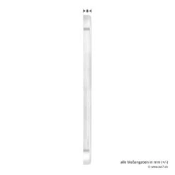 Hörmann Drückergarnitur D110 Kurzschild BB, Alu -Türzubehör Geschäft 449909 hoermann drueckergarnitur mit kurzschild bb gelocht alu schild staerke