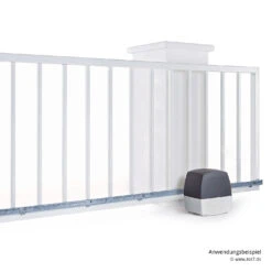 Hörmann Schiebetorantrieb EcoStar Portronic-S 4000 7 Hörmann Schiebetorantrieb EcoStar Portronic-S 4000 -Türzubehör Geschäft 4511230 hoermann schiebetorantrieb ecostar portronic s 4000 montagebeispiel