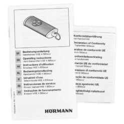 Hörmann Handsender HSE 4, BiSecur, Frozen Grey -Türzubehör Geschäft 4511569 hoermann handsender hse 4 bisecur frozen grey anleitung