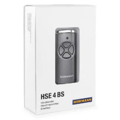 Hörmann Handsender HSE 4, BiSecur, Frozen Grey -Türzubehör Geschäft 4511569 hoermann handsender hse 4 bisecur frozen grey verpackung