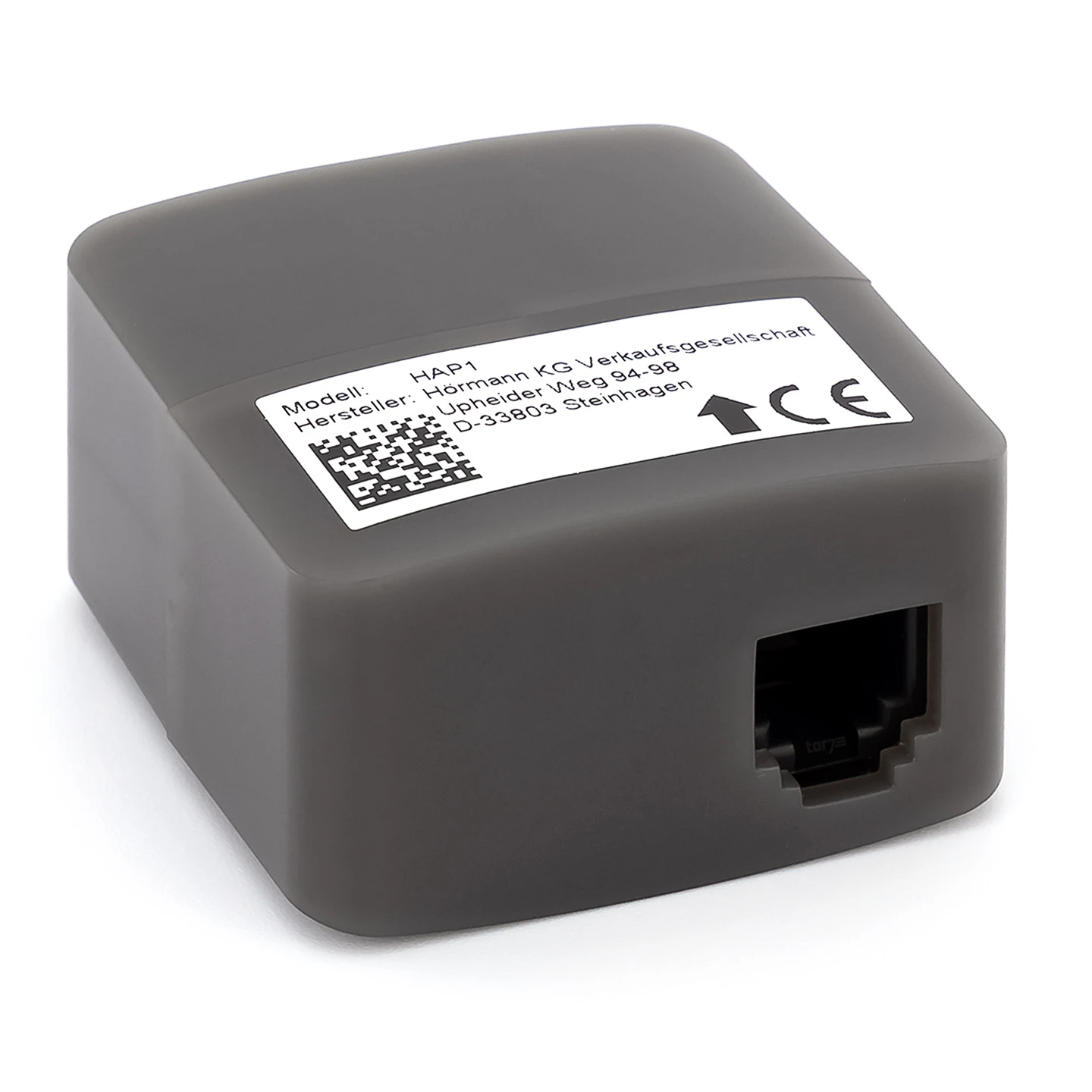 Hörmann Homematic IP-Gateway inkl. HCP-Adapter Hörmann Homematic IP-Gateway Inkl. HCP-Adapter -Türzubehör Geschäft 4511626 hoermann hap1 hcp adapter labelseite