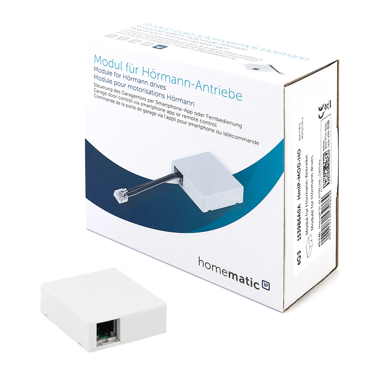 Hörmann Homematic IP-Gateway inkl. HCP-Adapter Hörmann Homematic IP-Gateway Inkl. HCP-Adapter -Türzubehör Geschäft 4511626 hoermann homematic ip gateway verpackung
