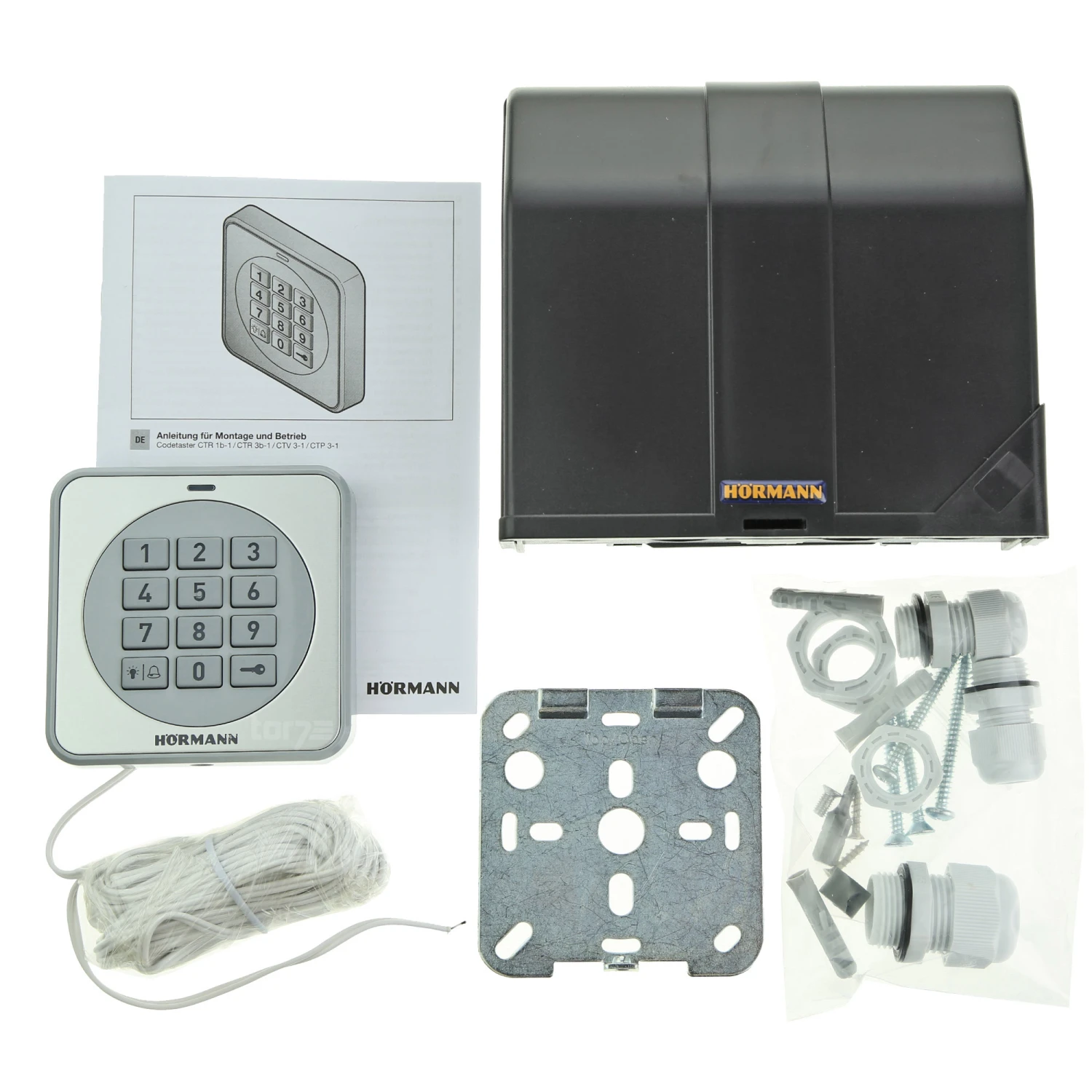 Hörmann Codetaster CTR 3b-1 Hörmann Codetaster CTR 3b-1 -Türzubehör Geschäft 4511632 hoermann codetaster ctr 3b 1 lieferumfang