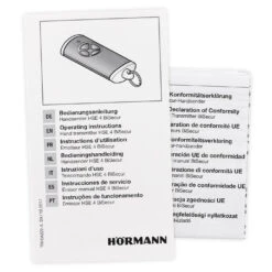 Hörmann Handsender HSE 4, BiSecur, Struktur Komplett Schwarz -Türzubehör Geschäft 4511736 hoermann handsender hse 4 bisecur struktur komplett schwarz anleitung