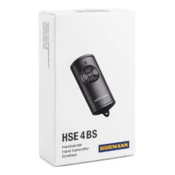 Hörmann Handsender HSE 4, BiSecur, Struktur Komplett Schwarz -Türzubehör Geschäft 4511736 hoermann handsender hse 4 bisecur struktur komplett schwarz verpackung