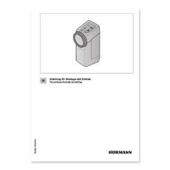 Hörmann Funk-Türschlossantrieb SmartKey -Türzubehör Geschäft 4511791 hoermann funk tuerschlossantrieb smartkey silber anleitung