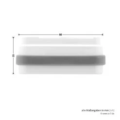 Hörmann Bluetooth-Antenne BTA 800 -Türzubehör Geschäft 4511829 hoermann bluetooth antenne bta 800 masse seitenansicht