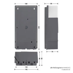 Hörmann Steuerung RollMatic, Ohne Funk -Türzubehör Geschäft 4512850 hoermann steuerung rollmatic ohne funk bemassung