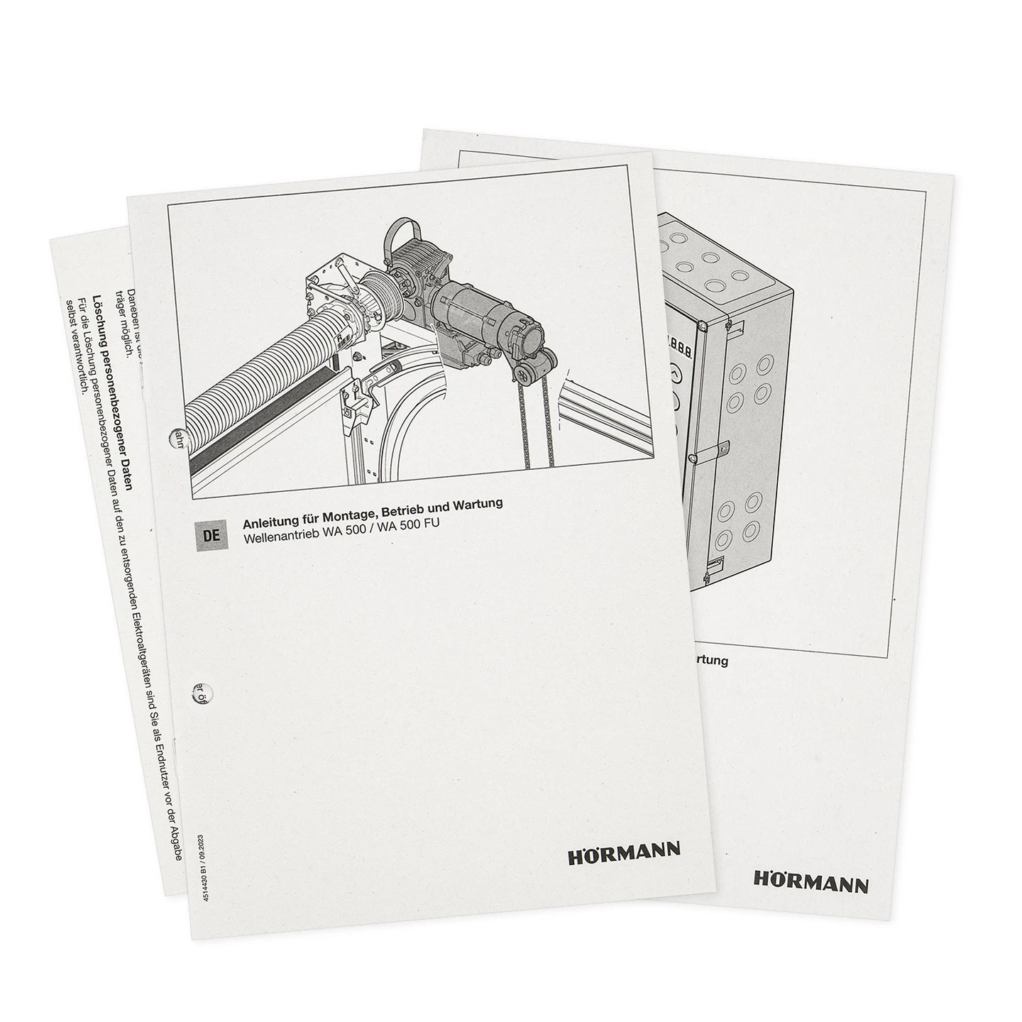 Hörmann Industrietorantrieb-Set WA 500 mit Steuerung Hörmann Industrietorantrieb-Set WA 500 Mit Steuerung -Türzubehör Geschäft 4514482 hoermann industrieantrieb wa 500 mit steuerung545 anleitung