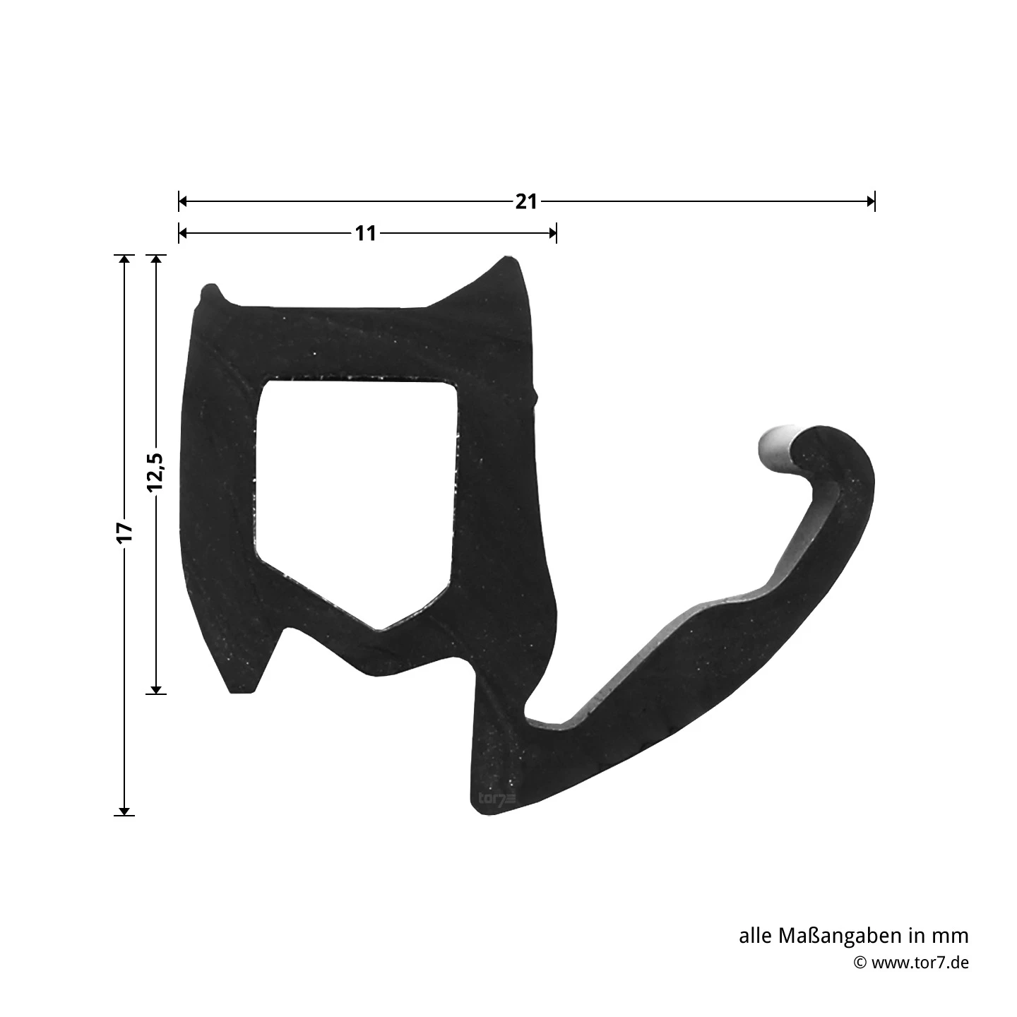 Hörmann Zargendichtung für T-60-, T-90- und T-120-Türen, P32, Länge 6,50 Meter mit Dichtungskeil Hörmann Zargendichtung Für T-60-, T-90- Und T-120-Türen, P32, Länge 6,50 Meter Mit Dichtungskeil -Türzubehör Geschäft 452938 hoermann zargendichtung p32 fuer t30 t90 t120 tueren laenge 6 50 meter breite laenge